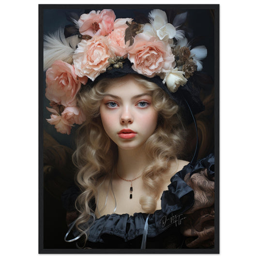 »Mary Rococo Girl Portrait 4«