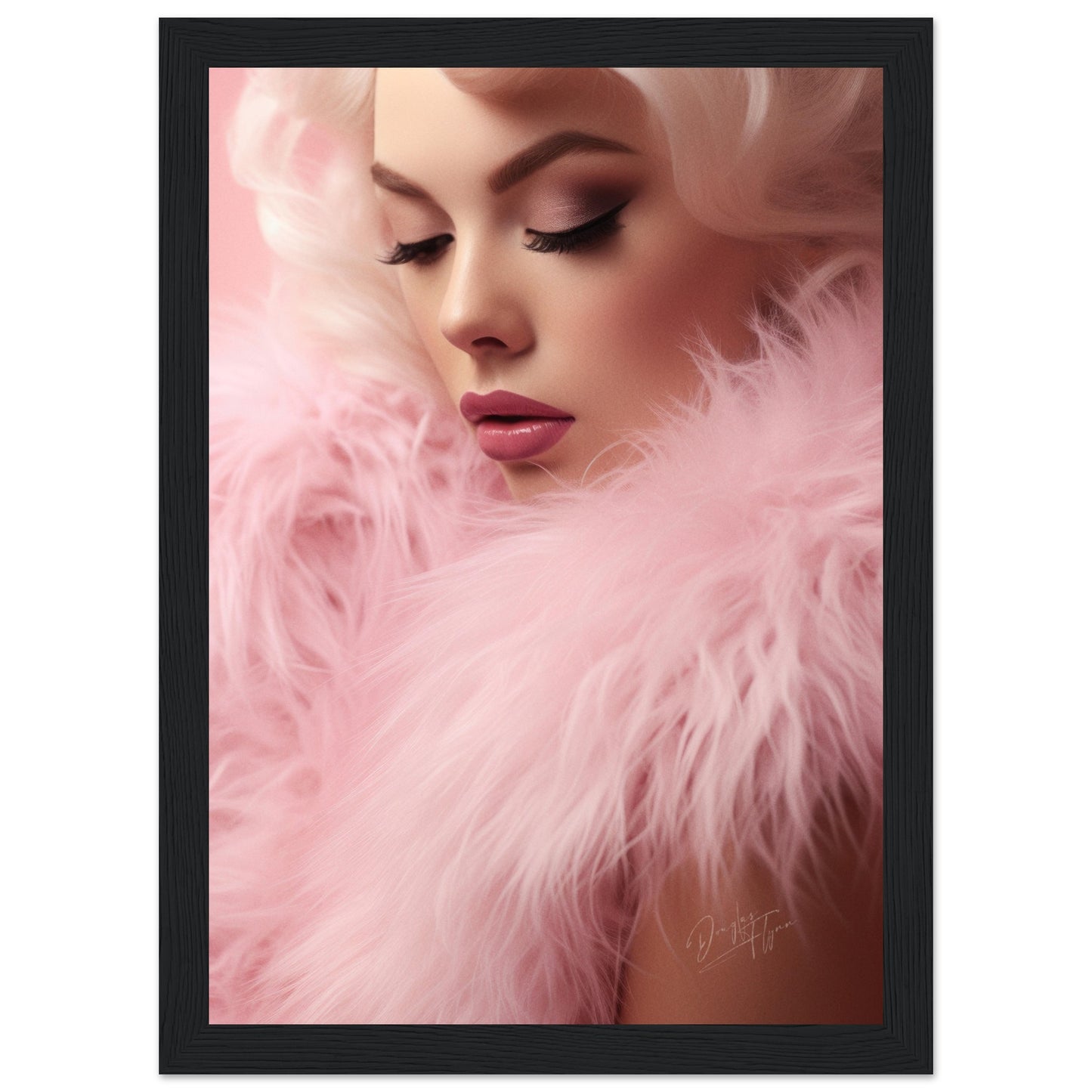 »Girl With PinkFur 1«