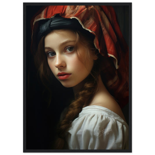 »Deborah Regency Girl Portrait 1«