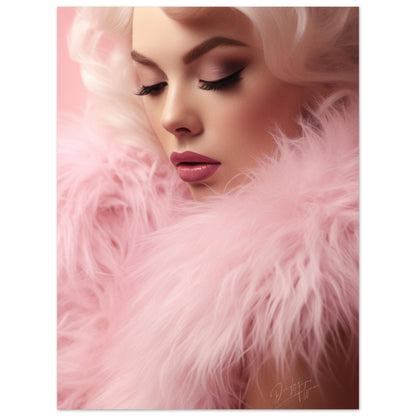 »Girl With PinkFur 1«