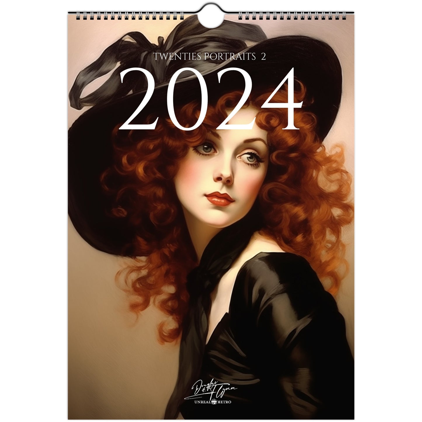 »Twenties Portraits 2«, väggkalender 2024