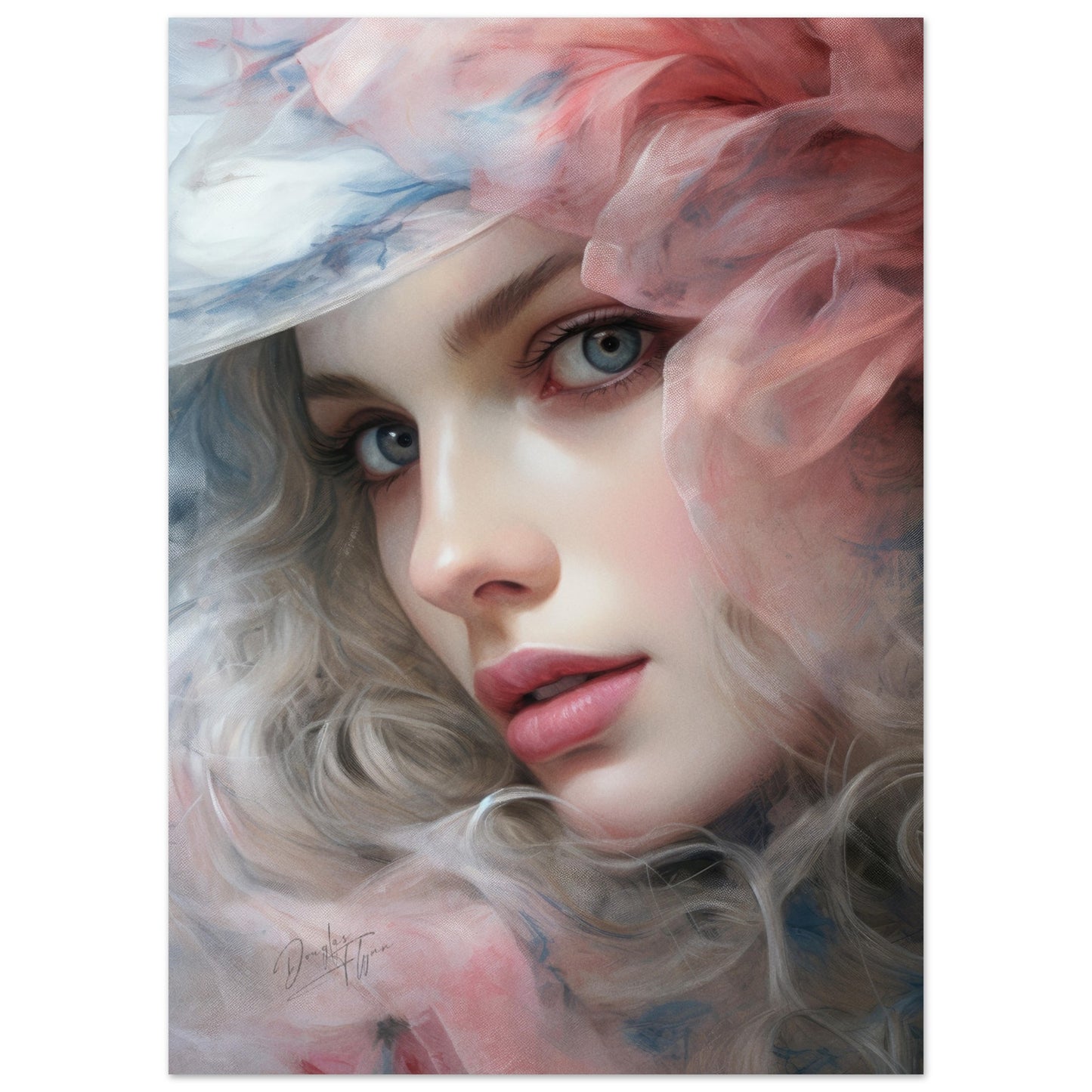 »Mary Rococo Girl Portrait  2«