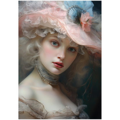 »Mary Rococo Girl Portrait 1«