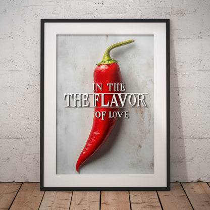 »In The Flavor Of Love« arty poster