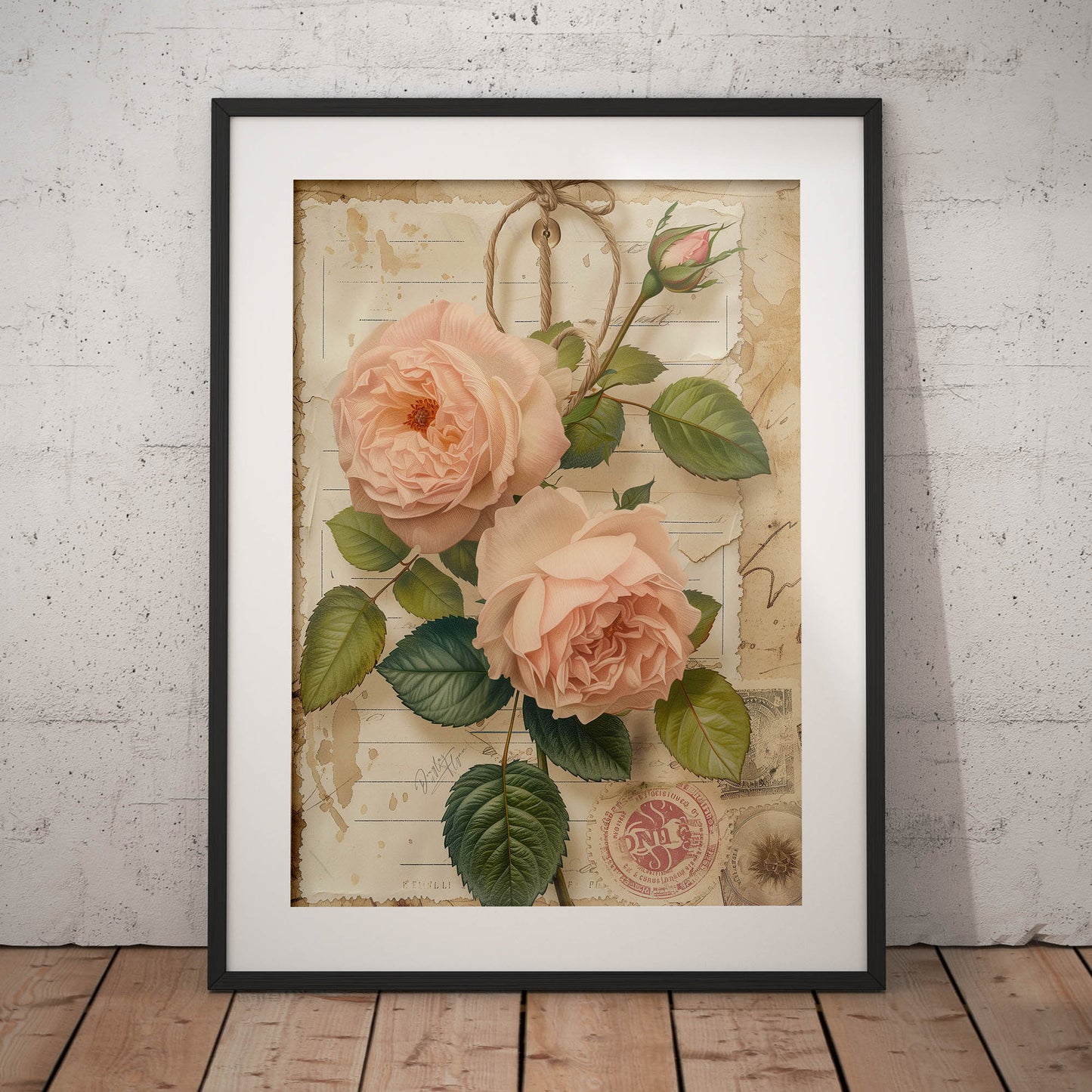 »Pink Roses« poster