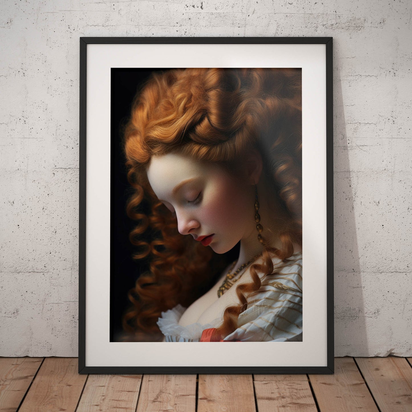 »Nina Rococo Girl Portrait 2«