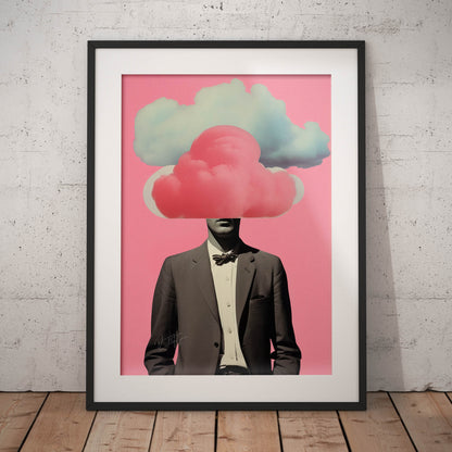 »Man Pink Thinking 1«