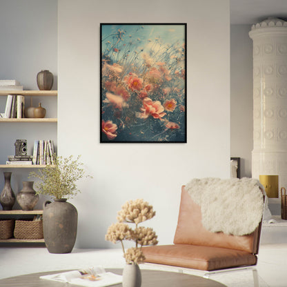 »Whirling Petals«, poster i fri fotografisk stil