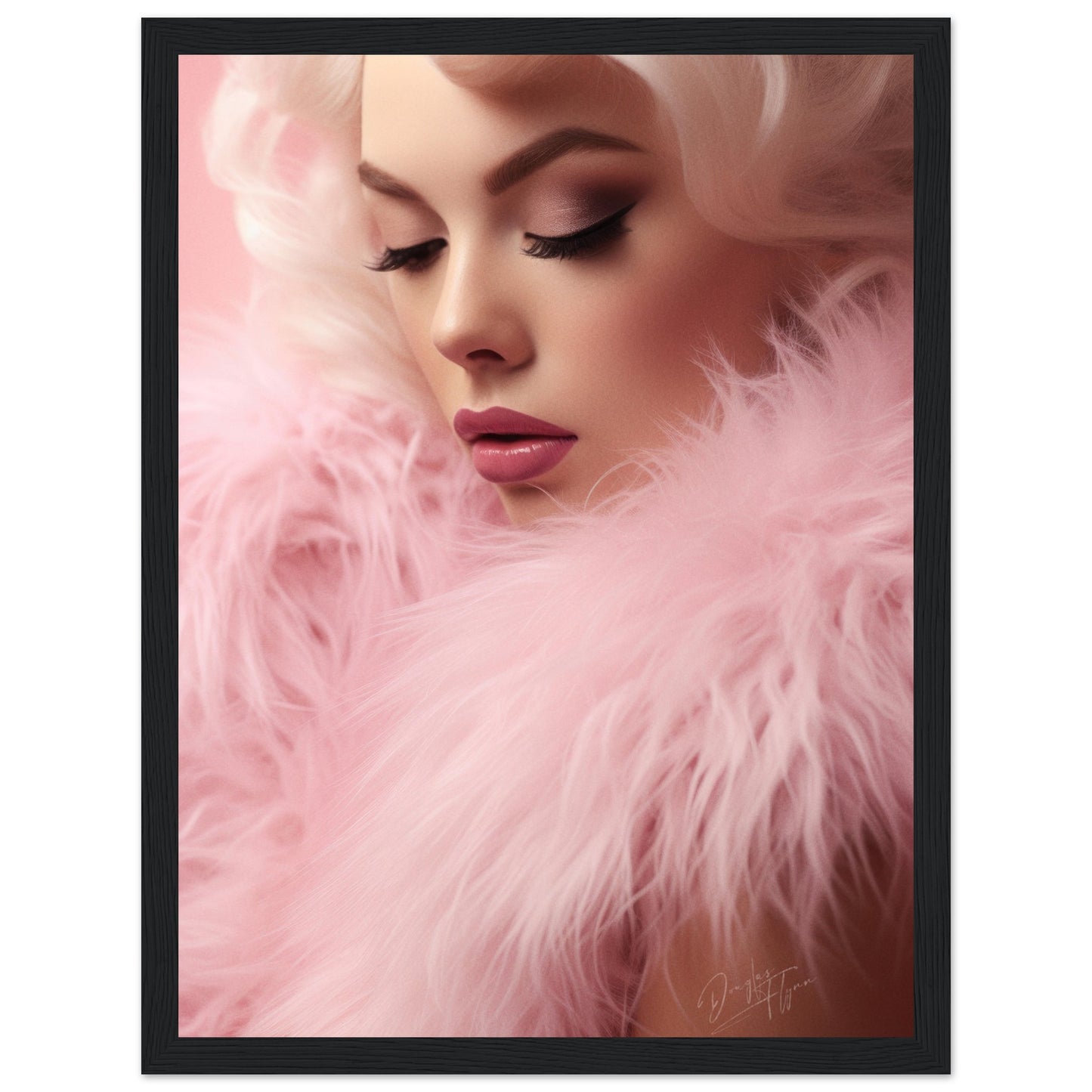 »Girl With PinkFur 1«