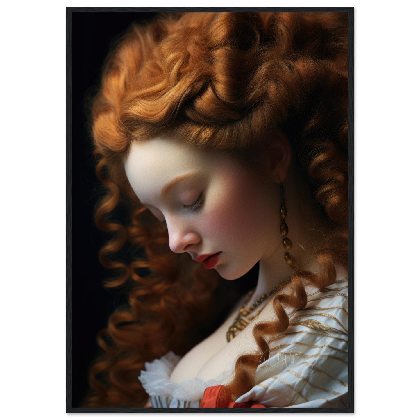 »Nina Rococo Girl Portrait 2«