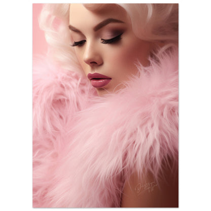 »Girl With PinkFur 1«