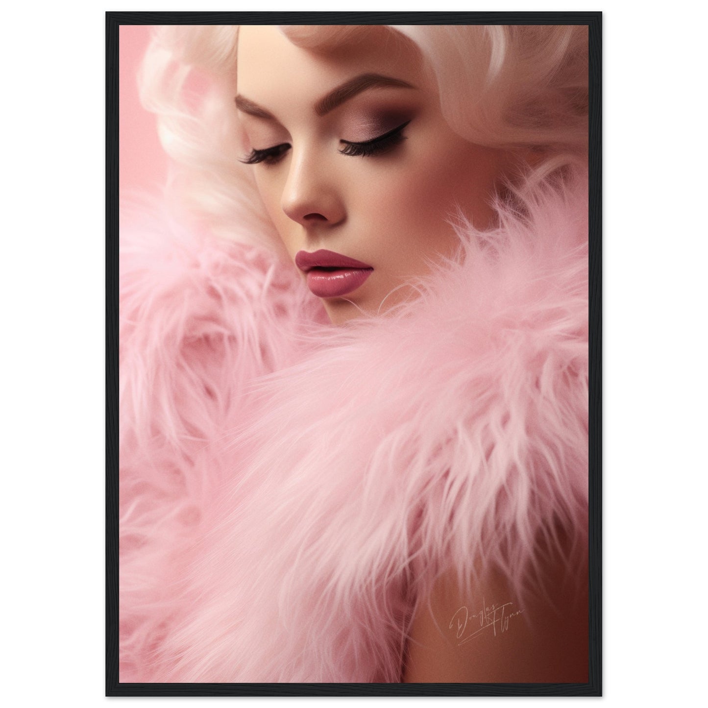 »Girl With PinkFur 1«