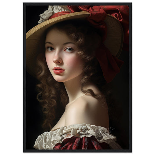 »Jeanette Rococo Girl Portrait 2«