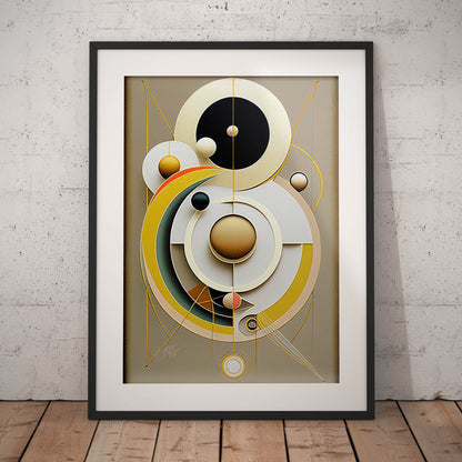 »Linear Life Forms« retro poster