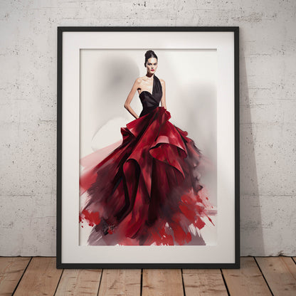 »Gown Addict« poster