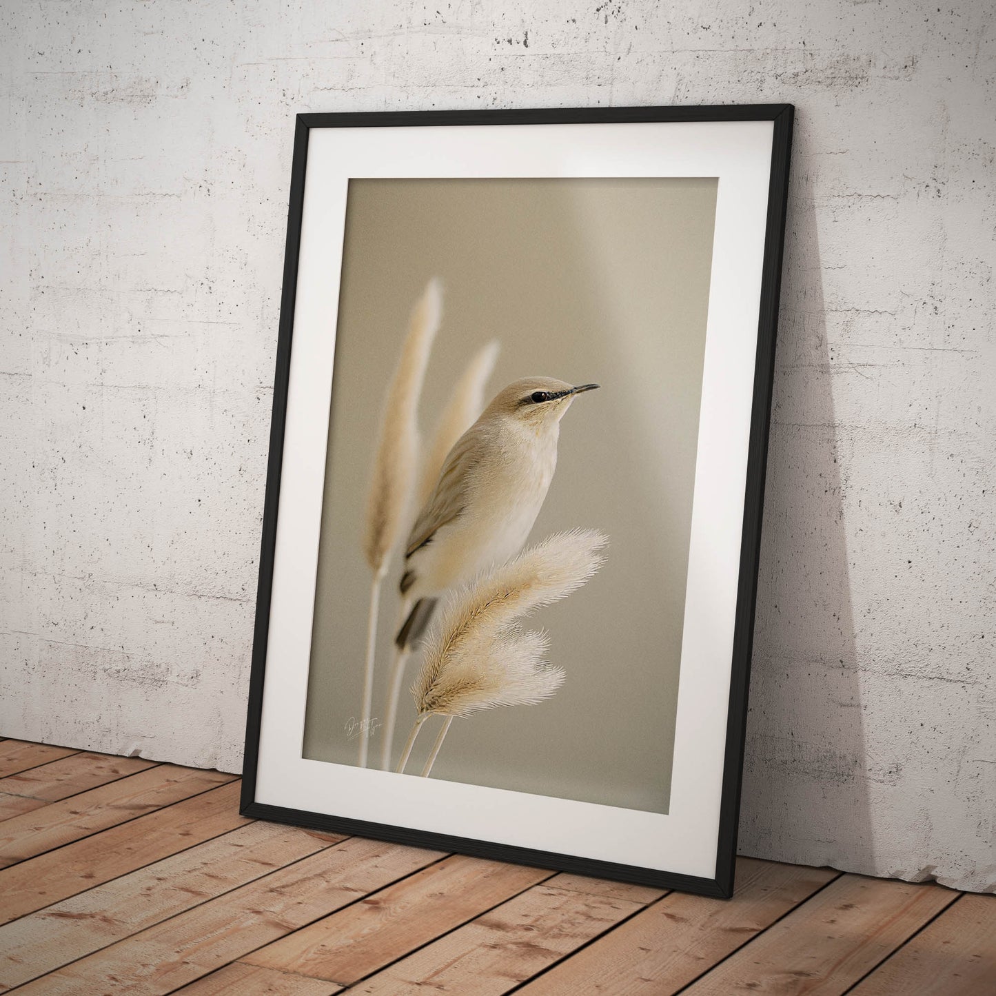 »Bird and Grass« designposter