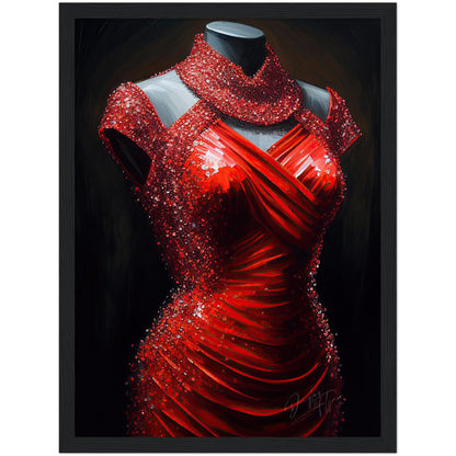 »Glittering Inferno Robe«