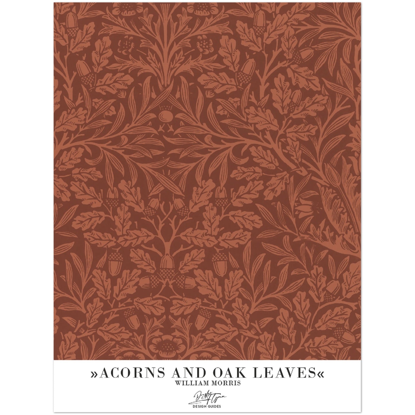 »Acorns and oak leaves«