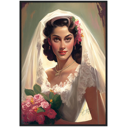 »Wedding Day Memories« retro poster