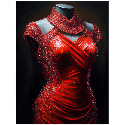 »Glittering Inferno Robe«