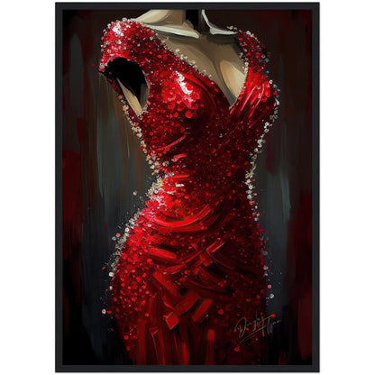 »Scarlet Sparkle Gown«