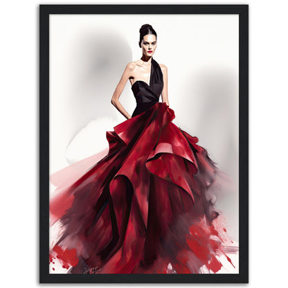 »Gown Addict« poster