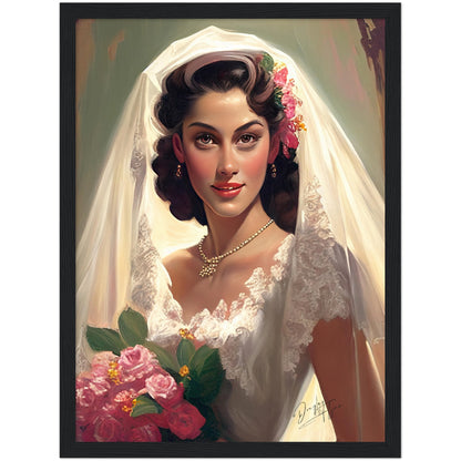 »Wedding Day Memories« retro poster