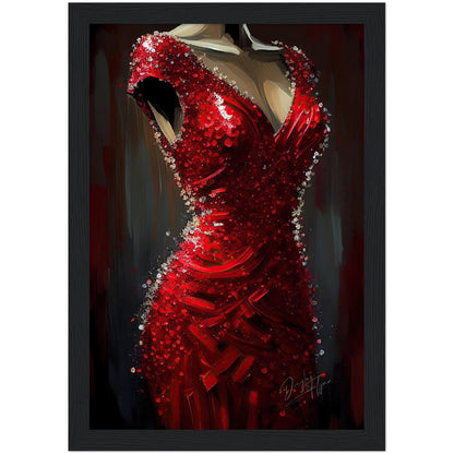 »Scarlet Sparkle Gown«