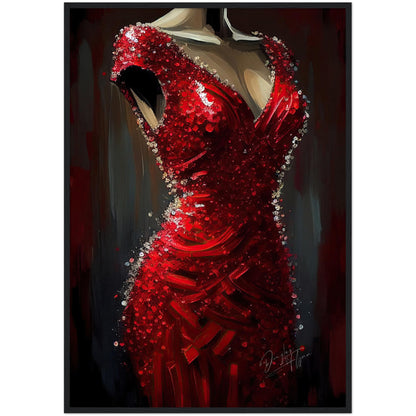 »Scarlet Sparkle Gown«