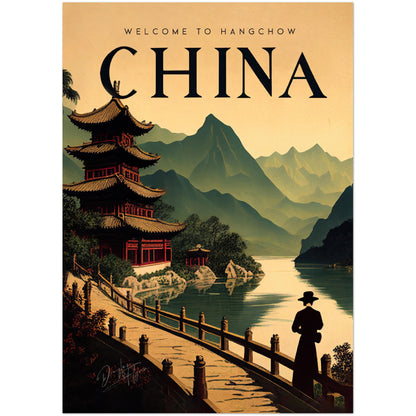 »China, travel poster no 2« retro poster