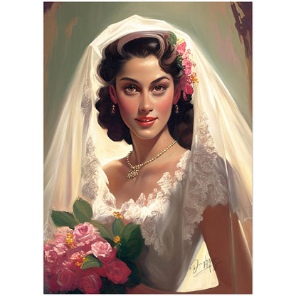 »Wedding Day Memories« retro poster