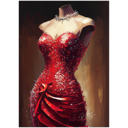 »Radiant Red Carpet Dress«