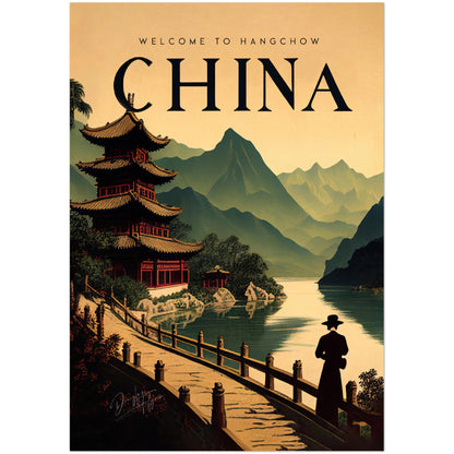 »China, travel poster no 2« retro poster