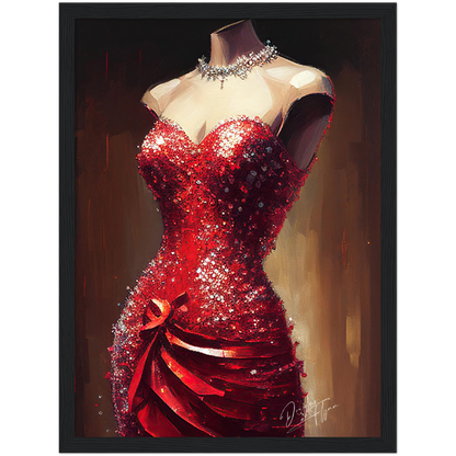 »Radiant Red Carpet Dress«