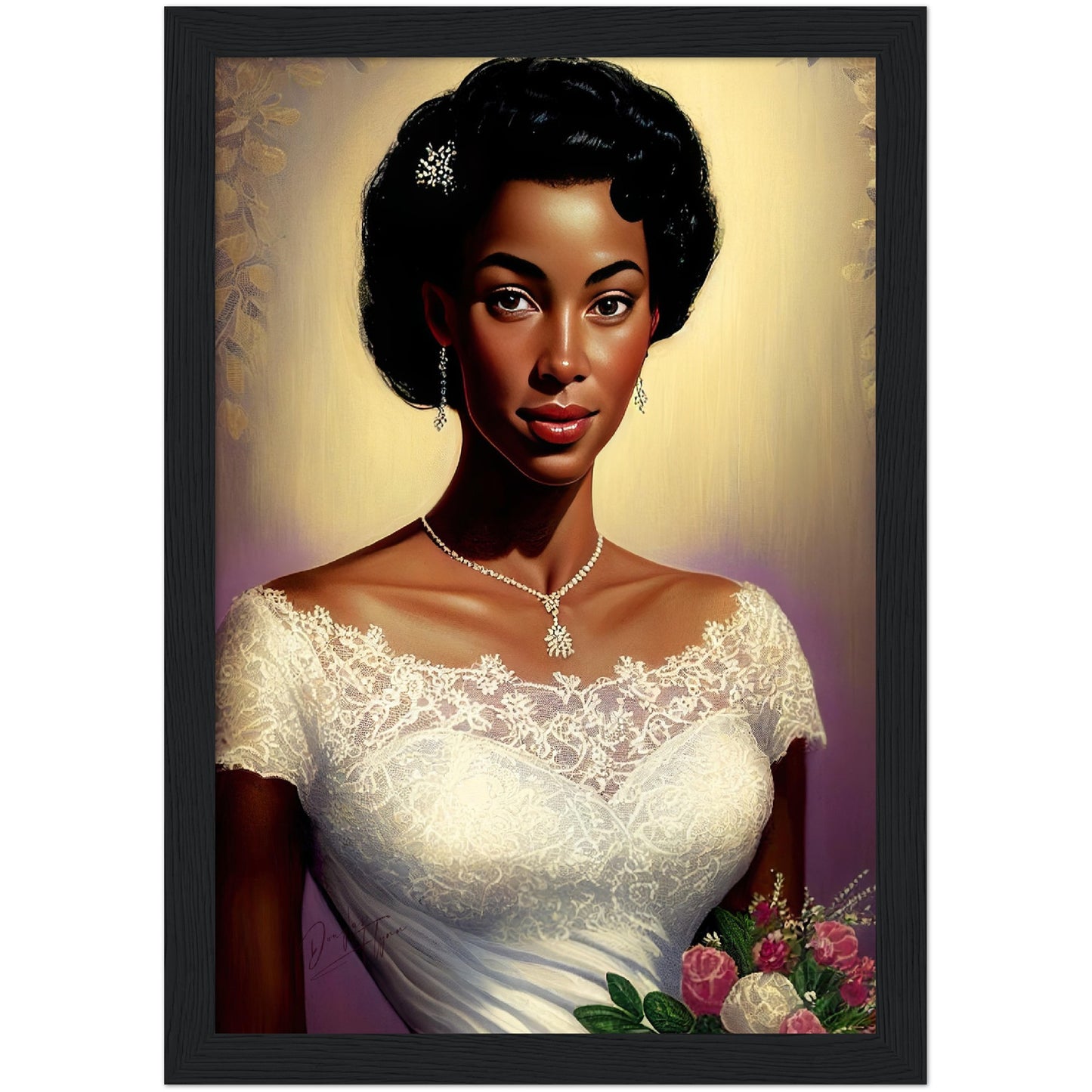 »Wedding Romance« retro poster