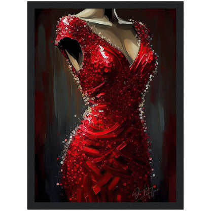 »Scarlet Sparkle Gown«