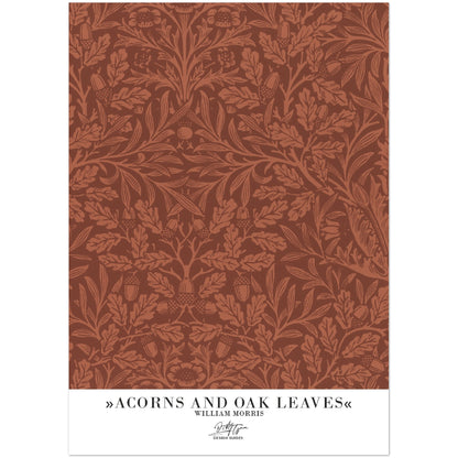 »Acorns and oak leaves«