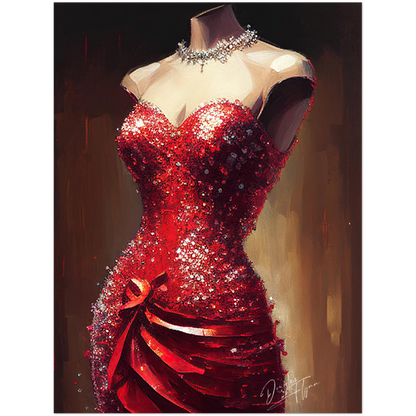 »Radiant Red Carpet Dress«